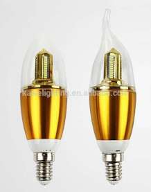 E14 high quality LED candle bulb crystal lamp droplight CE ROHS from zhongshan china lighitng factory